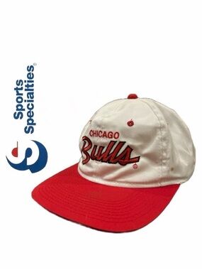 NBA VINTAGE Sports‎ Specialties Chicago Bulls The Twill Snapback Hat 1990s OSFA